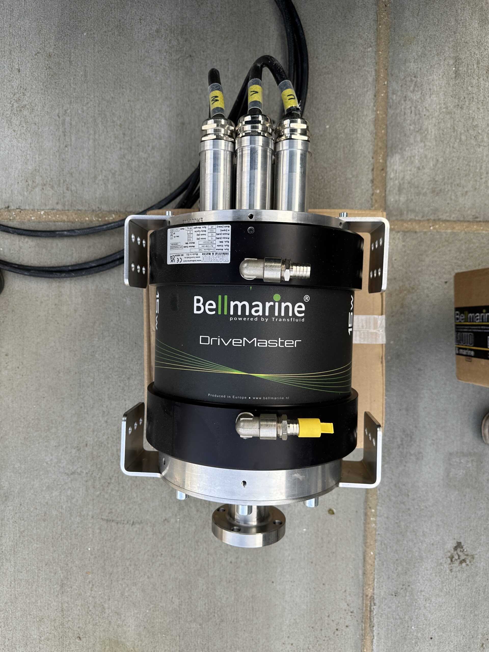 Bellmarine Drivemaster 15W | Elektrische inboard motor 2 Bellmarine Drivemaster 15W | Elektrische inboard motor - Afbeelding 2